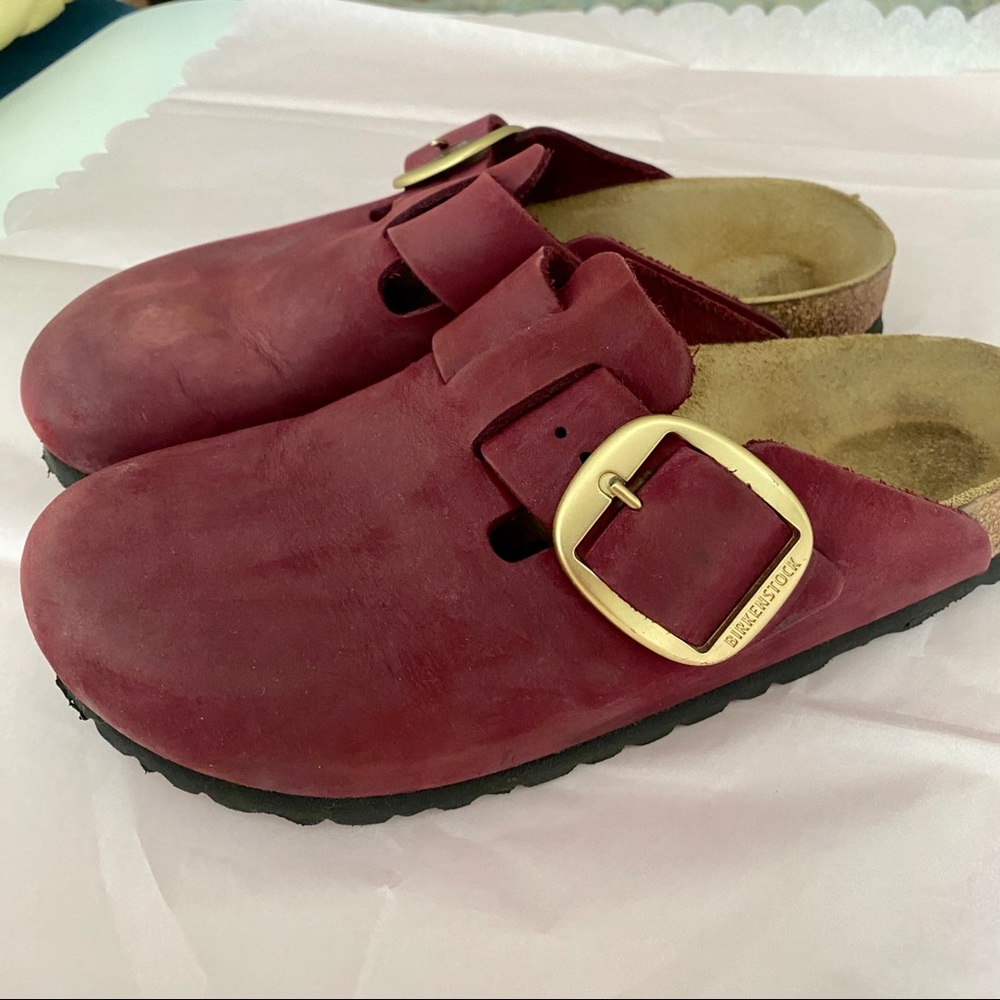 Boston Big Buckle Clogs